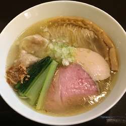 塩らぁ麺＋ワンタン2個トッピング