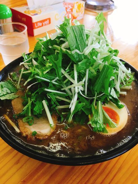 「野菜魚粉豚骨ラーメン」@豚骨ラーメン 新井商店の写真