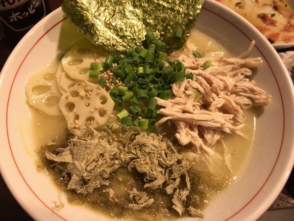 「わさびラーメン690円+税」@麺酒房  龍安の写真