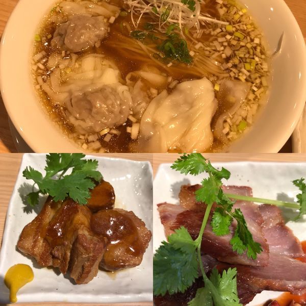 「角煮そば ¥1200 & トッピング ¥500」@中華そば 龍の眼 Produced by 創作麺工房 鳴龍の写真