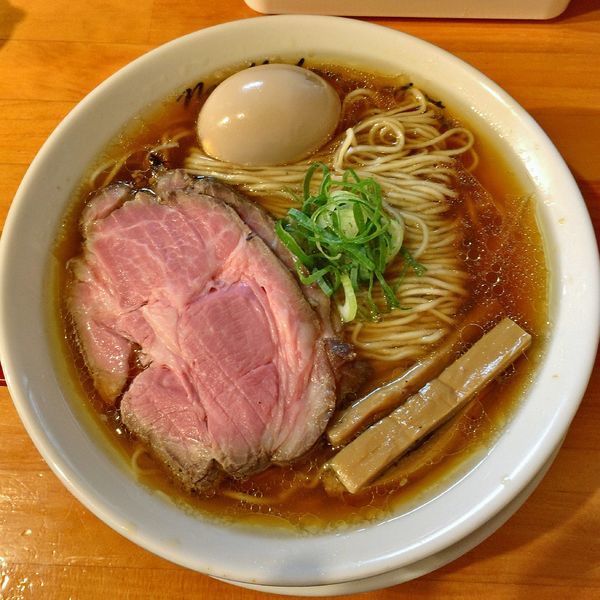 「出汁醤油煮玉子（中盛）￥９４０」@麺庵ちとせの写真