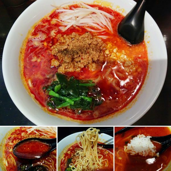 「担々麺　850円」@自家製麺ほうきぼし 神田店の写真