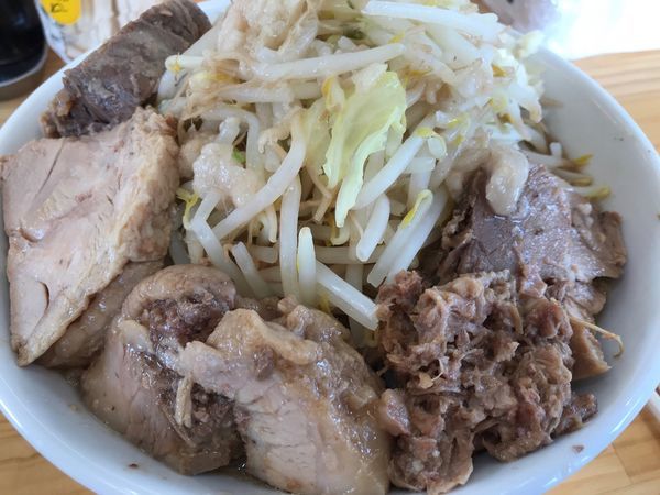 「豚骨豚増し」@宮二郎の写真