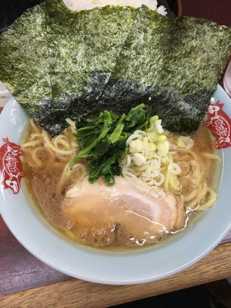 「明太子ラーメンセット」@横浜ラーメン 町田家 新宿南口店の写真