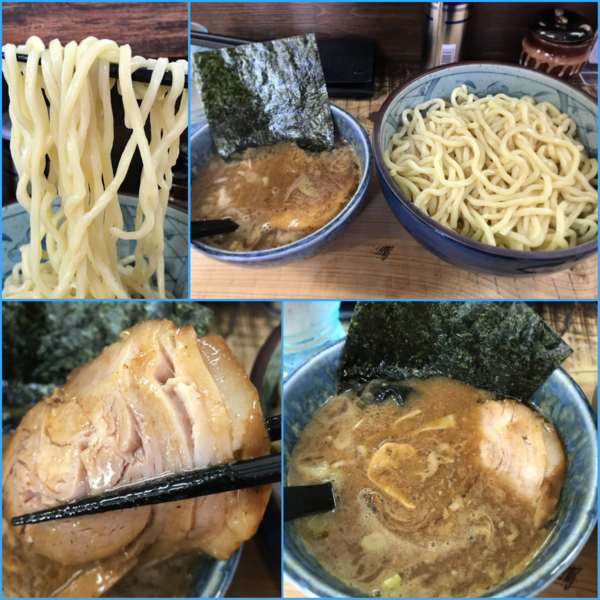 「つけめん中盛 ¥850」@めん屋 元助 平塚店の写真