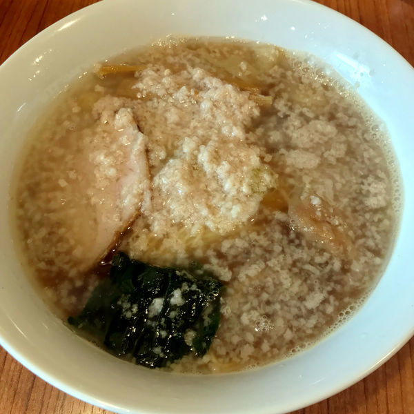 「わんたん麺　450円　背脂　10円」@麺＆cafe Coi.Coi.の写真