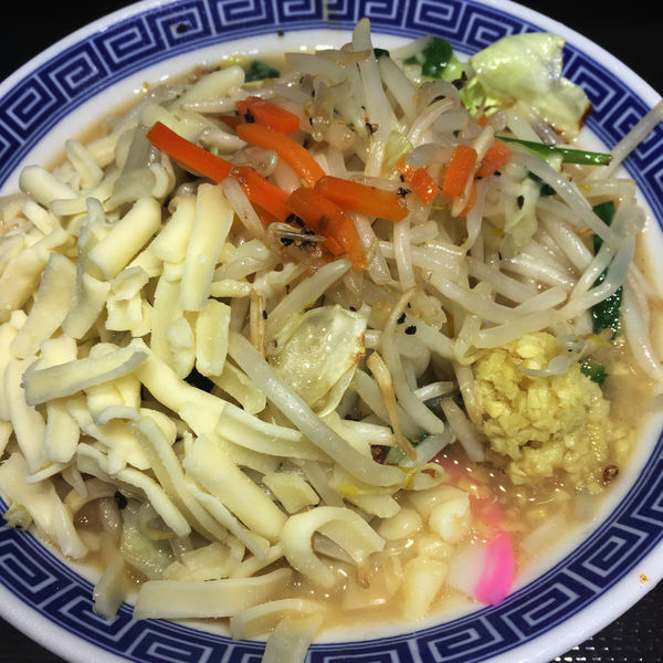 「タンメン　750円　チーズ　40円」@東京タンメン トナリ 東京ラーメンストリート店の写真