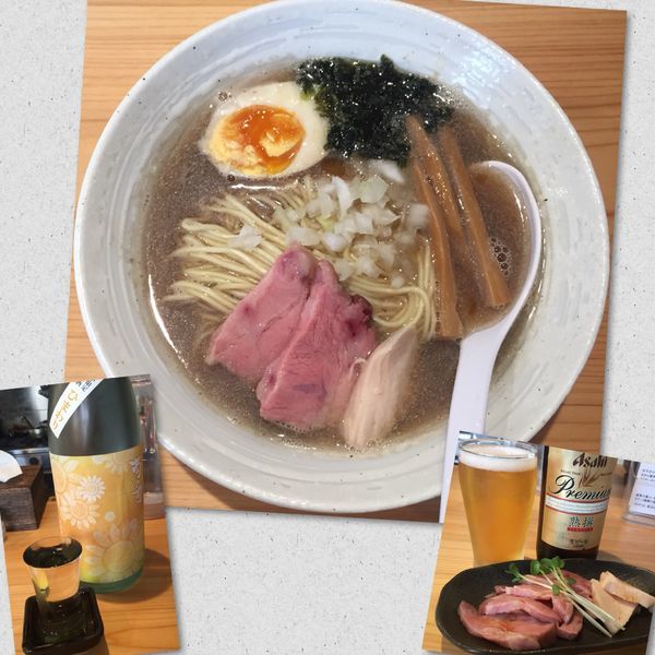 「煮干らぁ麺800円他」@麺屋 さくら井の写真