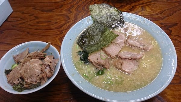「チャーシューメン740円+他」@ラーメンショップ 牛久結束店の写真