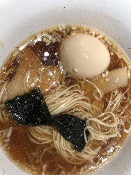 「味玉ラーメン」@カドヤ食堂 阪神梅田店の写真