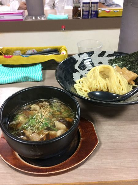 「つけ麺(あっさり醤油味)780円」@越後つけ麺維新 大井町店の写真
