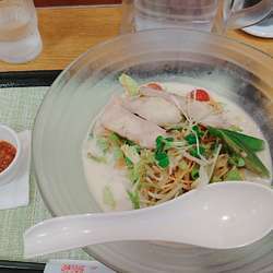 冷やしチャンポン 白