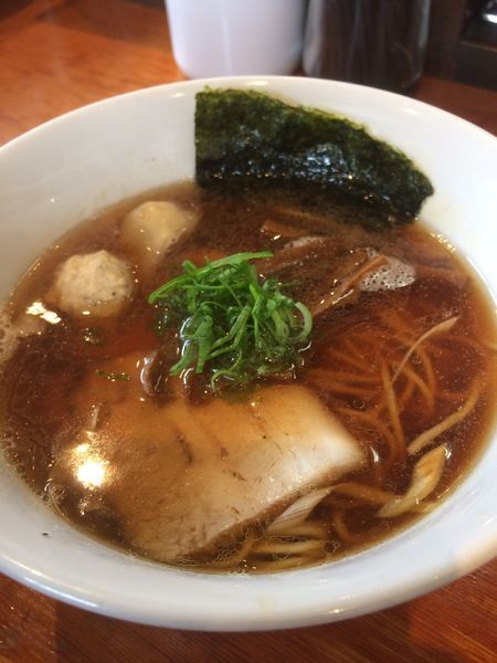「煮干しそば」@自家製麺 えなみの写真