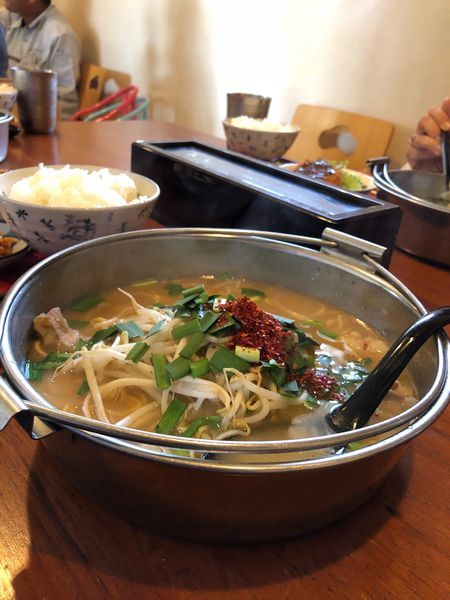 「オロチョンラーメン」@からし屋の写真