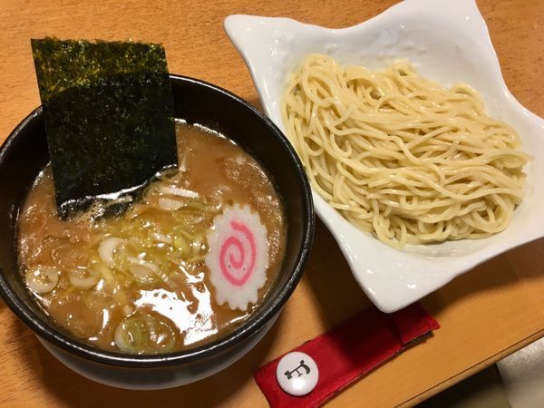 「鶏豚つけめん」@自家製熟成麺 吉岡の写真