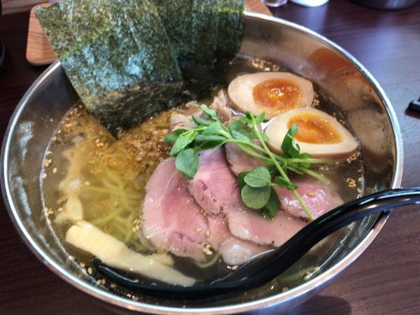 「特製塩そば 930円」@RAMEN ブリキの木こりの写真