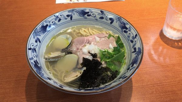 「【夏季限定】貝そば〜トリュフオイル仕立て〜 (850円)」@㐂九八 ～garage～の写真