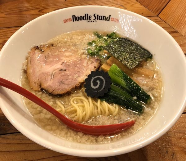 「背脂KUROSHIO煮干し（塩￥850）」@Noodle Stand Tokyoの写真
