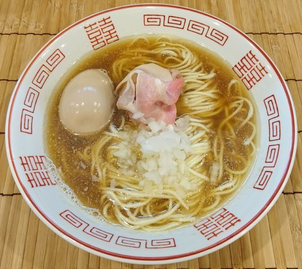 「瀬戸内にぼしそば＋味玉＋あえ玉」@平井亭の写真