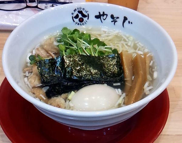 「支那そば+味玉」@支那そば やそじの写真