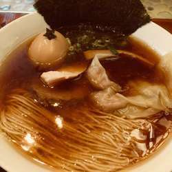 味玉そば＋ワンタン