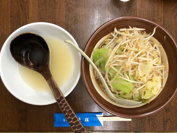 「野菜みそ」@ラーメン 東横 笹口店の写真