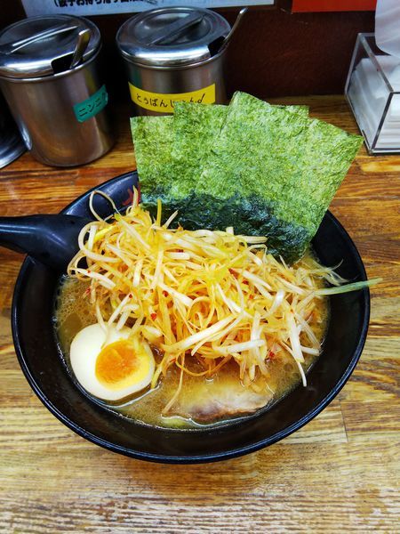 「ネギラーメン」@せい家 原宿店の写真
