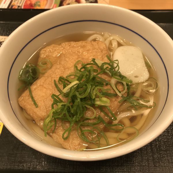 「きつねうどん（￥390）」@なか卯 大森北一丁目店の写真