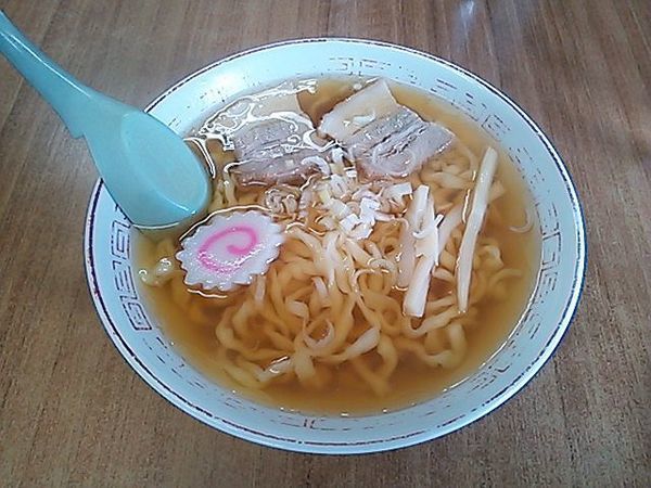 「極太手打ちラーメン」@食堂なまえの写真