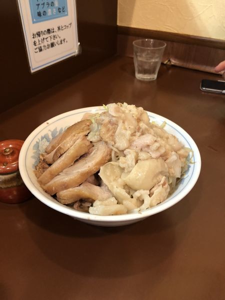 「ラーメン大 背脂マシマシ」@らーめん陸の写真