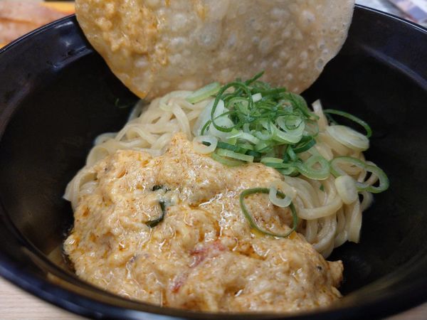 「渡り蟹のカレーまぜそば＠スシロー 356円」@スシロー 大宮店の写真