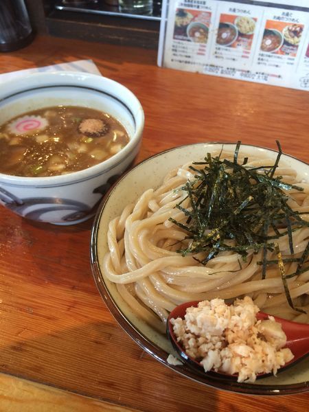 「中濃つけめん」@自家製麺 えなみの写真