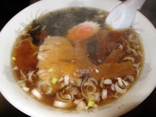 「ラーメン　500円」@大釜 本店の写真