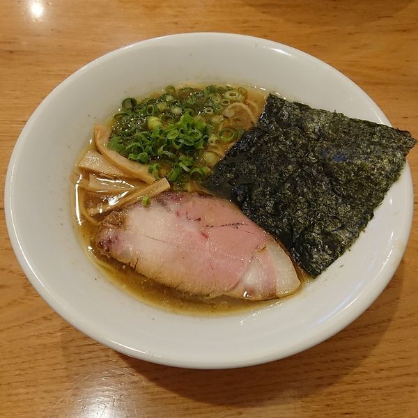 「追い鰹の正油らーめん  @750円 限定」@中華そば スパンキーの写真