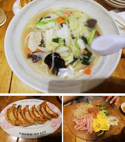 「ごちそうキャベツの大阪ちゃんぽん　890円」@大阪王将 新宿店の写真