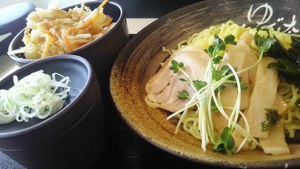 「ざる中華セット(ミニかきあげ丼)」@ゆで太郎 東松山新郷店の写真