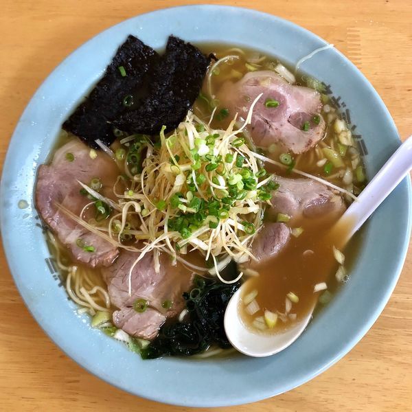 「ネギチャーシュー (900円)」@ラーメンショップ 市場店の写真