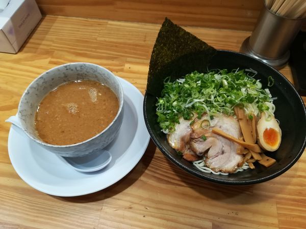 「つけ豚+ねぎ」@とんこつらーめん いちの屋の写真