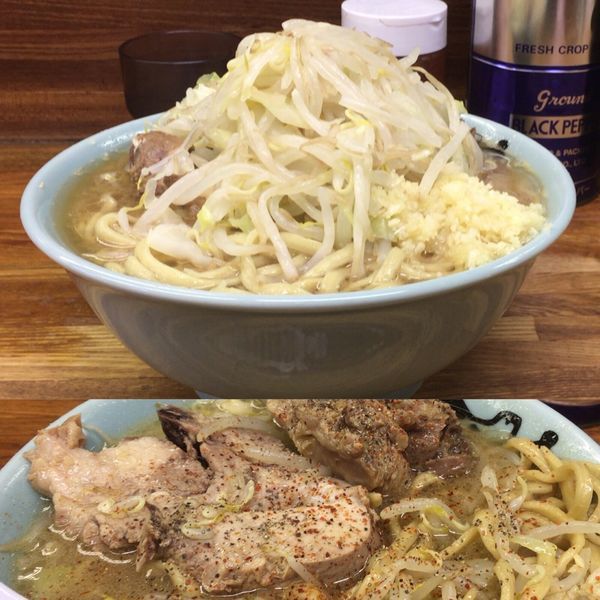 「小ラーメン・麺硬め」@ラーメン二郎 新小金井街道店の写真