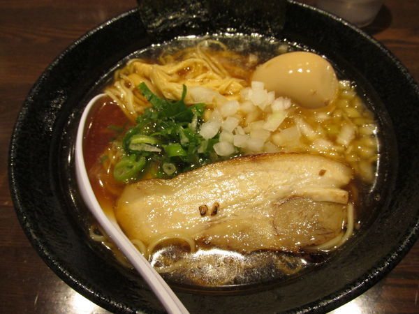 「味玉煮干し中華そば　「800円」」@煮干し中華そば 麺屋一禾の写真