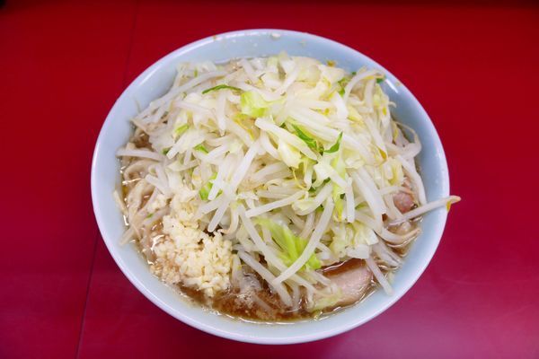 「小ラーメン¥690／ニンニク¥0」@ラーメン二郎 中山駅前店の写真
