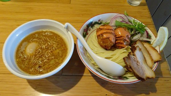 「つけ麺  EBI FIREO:全部入り（1,150円）」@カッパ64 福生店の写真