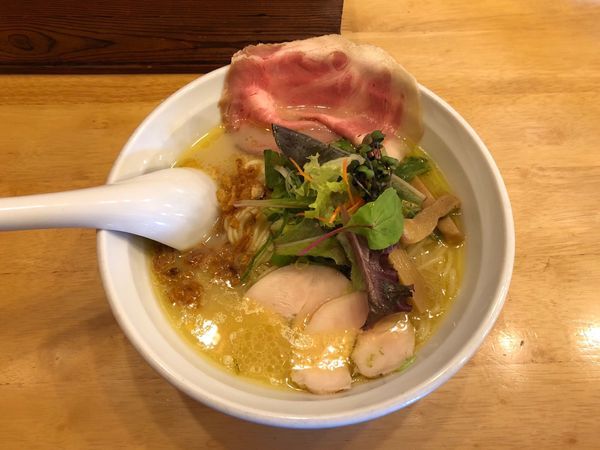 「福島鶏白湯」@麺屋 信成の写真