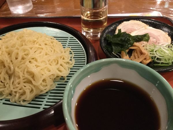 「ざるラーメン390円」@山田うどん 花園インター店の写真