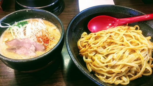 「辛味噌つけ麺」@味噌専門 麺屋大河の写真