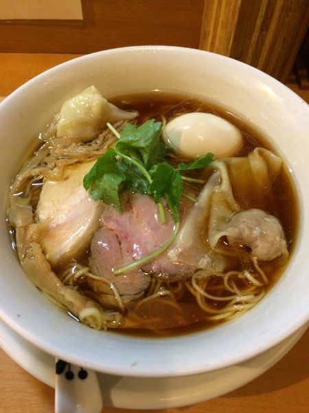 「特製醤油1000円」@中華そば 大井町 和渦の写真