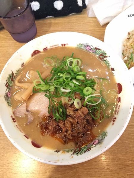 「牛すじらーめん」@天下一品 総本店の写真