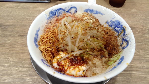 「担々まぜそば（限定）」@ジャンクガレッジ 狭山店の写真