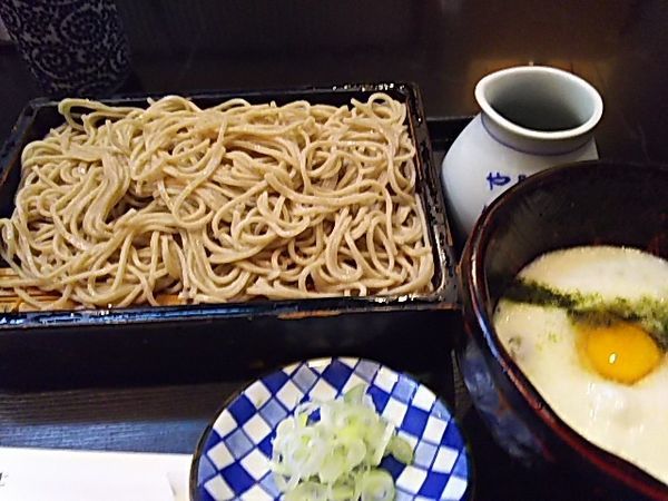 「とろろそば」@日本ばし やぶ久の写真