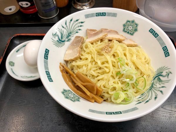 「汁無しラーメン(油そば)  ¥570」@日高屋 所沢山口店の写真